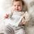 Doudou câlin fanfan l'éléphant blanc crème (27 cm) Beige, blanc 3 - vertbaudet enfant 