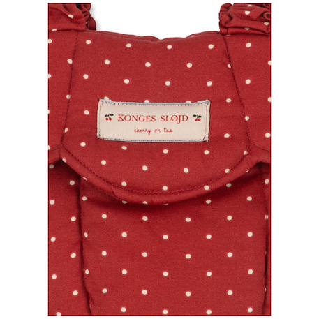 Porte-bébé pour poupée fraise à pois Rouge, blanc 3 - vertbaudet enfant 