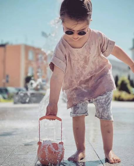 Arrosoir de plage en silicone souple Bleu+Bleu Gris+Green+Grey+Pink+Rouge+Violet 25 - vertbaudet enfant 