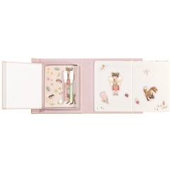 Jouet-Activités artistiques et musicales-Livre de dessin magnétique rosa fairy garden