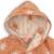 Peignoir en jacquard sun (1-2 ans) Corail, beige 3 - vertbaudet enfant 