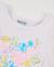 T-shirt fille en maille avec bas finition en pointe Blanc 3 - vertbaudet enfant 