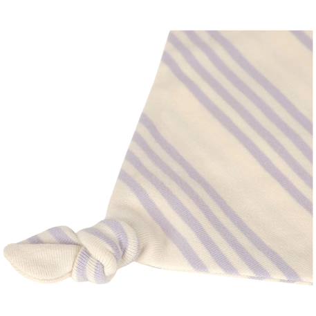 Doudou plat animalier Beige+Lila+Vert 11 - vertbaudet enfant 