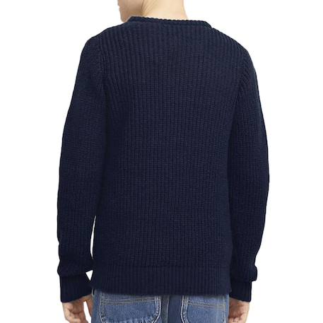Pull garçon crew neck Marine 2 - vertbaudet enfant 