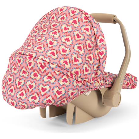 Siège-auto pour poupée felice rose Rose, jaune, bleu 2 - vertbaudet enfant 