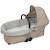 Housse de nacelle et drap housse pour nacelle praliné vichy rayures moka Marron+Vert 9 - vertbaudet enfant 