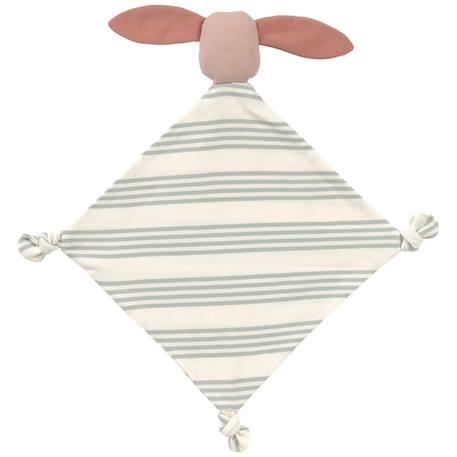 Doudou plat animalier Beige+Lila+Vert 14 - vertbaudet enfant 
