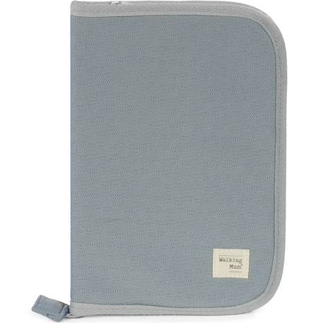 Protège Carnet de Santé Bébé en Polyester Recyclé Bleu 1 - vertbaudet enfant 