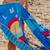 Serviette de plage 2 en 1 phare bleu (180 x 100 cm) Bleu, rouge, blanc 4 - vertbaudet enfant 