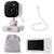 Babyphone Portable NITEEYE TRAVEL avec Écran 4,3 Pouces, Vision Nocturne, Audio Bidirectionnel et Mode VOX Blanc+Blanc, noir 7 - vertbaudet enfant 