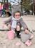 Seau de plage en silicone souple Bleu+Bleu gris+Blue+Dark moss green+Grey+Gris+Mint+Mustard+Orange+Petrol blue+Purple+Red+Rose+Rouge cerise+Sage green+Violet 18 - vertbaudet enfant 