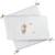Tour de lit fanfan (pour lits 60 x 120 et 70 x 140 cm) Blanc, beige, rose 1 - vertbaudet enfant 
