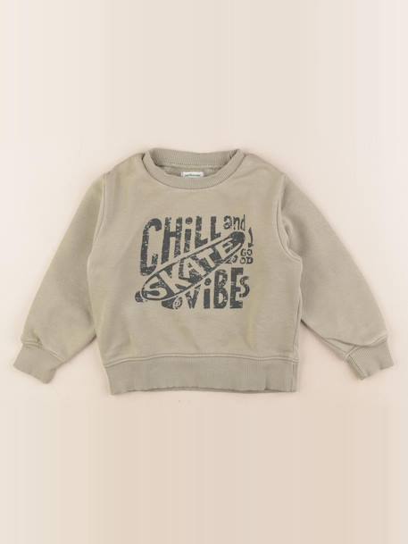 Sweat - 4 ans Vert 1 - vertbaudet enfant 
