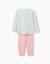 Pyjama à manches longues et imprimé fleurs Vert 2 - vertbaudet enfant 