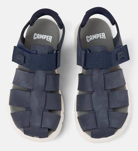 Sandales garçon cuir ORUGA Marine 3 - vertbaudet enfant 