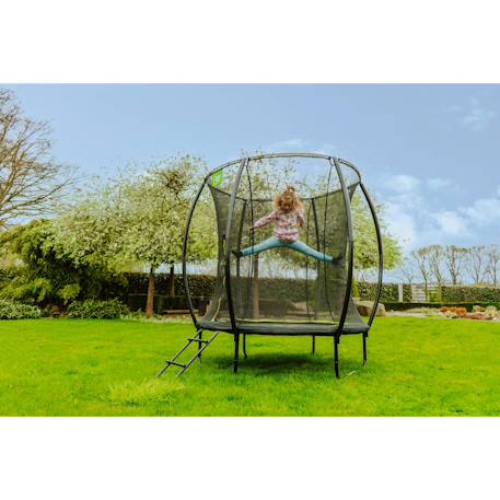 Trampoline silhouette ø183cm Noir+Rose+Vert 12 - vertbaudet enfant 