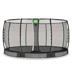 Jouet-Trampoline semi-enterré ø427cm protection pieds et filet premium