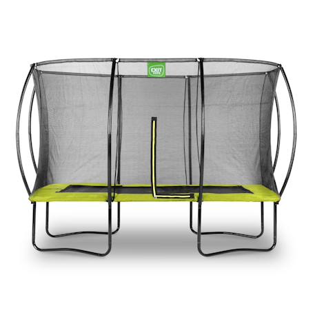 Trampoline silhouette 244x366cm Noir+Rose+Vert 13 - vertbaudet enfant 