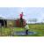 Trampoline de  enterré au ras du sol ø366cm Noir 2 - vertbaudet enfant 
