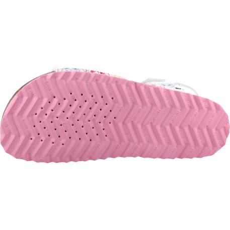 Sandales fille modèle j adriel girl Blanc c1364+Rose c8238 6 - vertbaudet enfant 