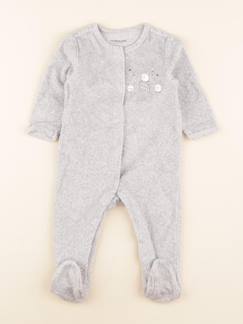 Pyjama velours - 6 mois  - vertbaudet enfant