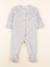 Pyjama velours - 6 mois Gris 1 - vertbaudet enfant 