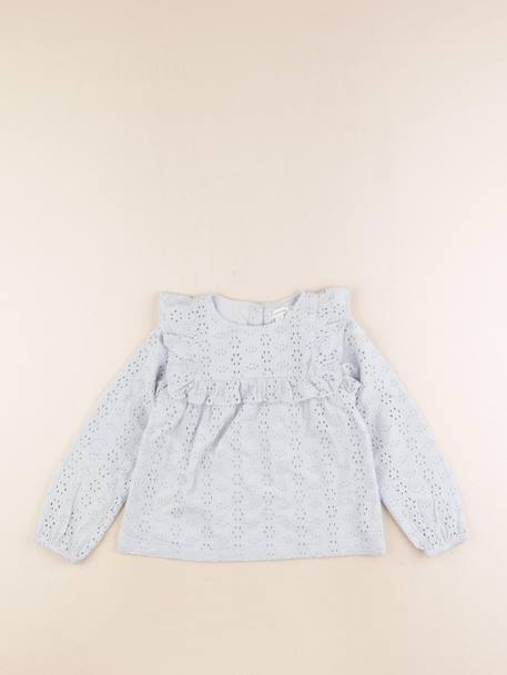 Blouse coton - 6 ans Bleu 1 - vertbaudet enfant 