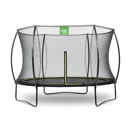 Trampoline silhouette ø305cm Noir+Rose+Vert 1 - vertbaudet enfant 