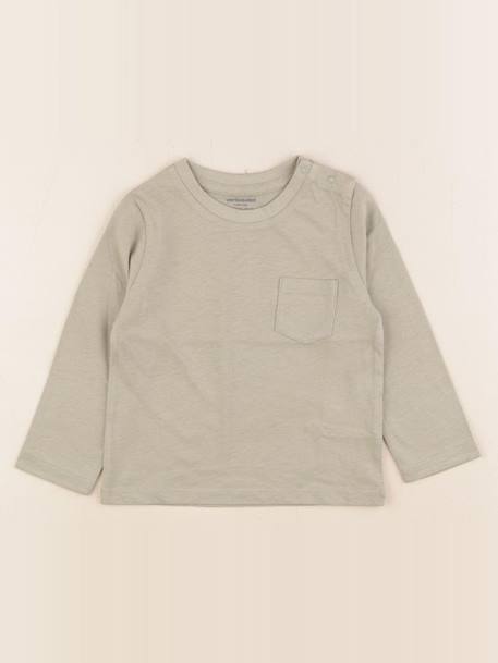 Tee-shirt - 18 mois Vert 1 - vertbaudet enfant 