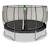 Trampoline allure premium ø427cm Noir+Vert 2 - vertbaudet enfant 