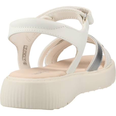 Sandales fille modèle j sandal kodette gir Blanc c1000 3 - vertbaudet enfant 
