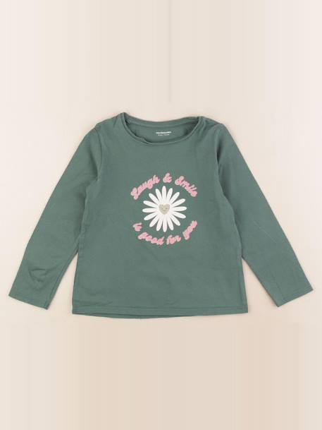 Tee-shirt - 5 ans Vert 1 - vertbaudet enfant 