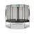 Trampoline allure classic ø305cm Noir+Vert 1 - vertbaudet enfant 