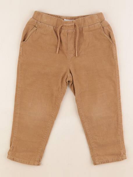 Pantalon doublé - 3 ans Marron 1 - vertbaudet enfant 