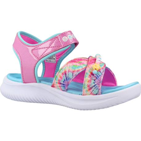 Sandales enfant fille Rose pkmt+Violet lvmt 5 - vertbaudet enfant 