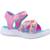 Sandales enfant fille Rose pkmt+Violet lvmt 5 - vertbaudet enfant 