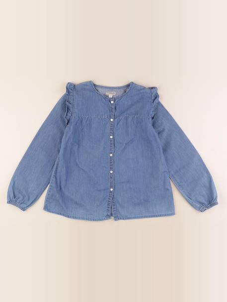 Chemise - 10 ans Bleu 1 - vertbaudet enfant 