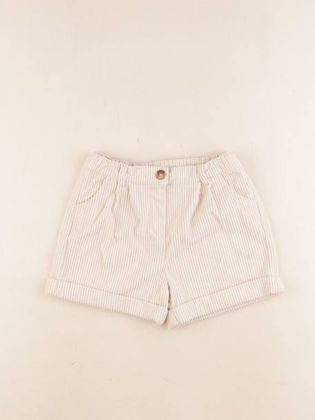 Short - 7 ans Beige 1 - vertbaudet enfant 