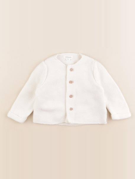Gilet - 3 mois Beige 1 - vertbaudet enfant 