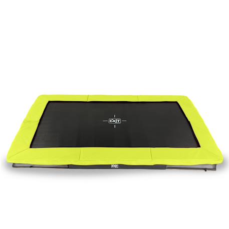 Trampoline enterré rectangulaire 244x366cm Noir+Rose+Vert 10 - vertbaudet enfant 