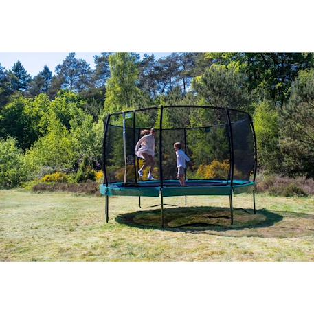 Trampoline allure classic ø427cm Noir+Vert 4 - vertbaudet enfant 