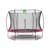 Trampoline silhouette ø244cm Noir+Rose+Vert 7 - vertbaudet enfant 
