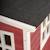 Maisonnette en bois fsc modulable loft 150 Gris+Rouge 12 - vertbaudet enfant 