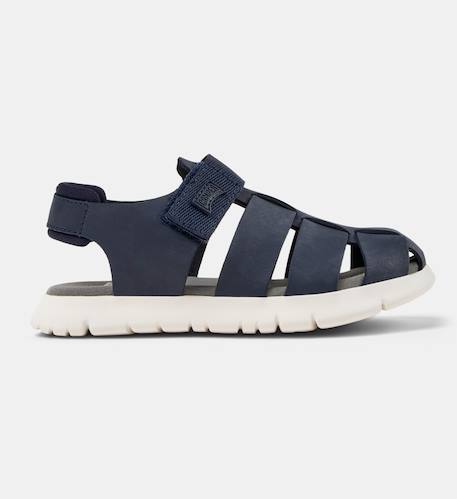 Sandales garçon cuir ORUGA Marine 1 - vertbaudet enfant 
