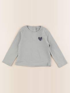 Seconde main-Fille-T-shirt, sous pull-Tee-shirt - 24 mois