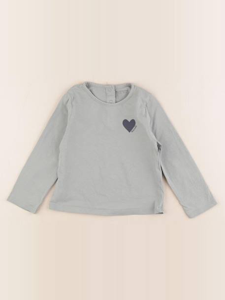 Tee-shirt - 24 mois Vert 1 - vertbaudet enfant 