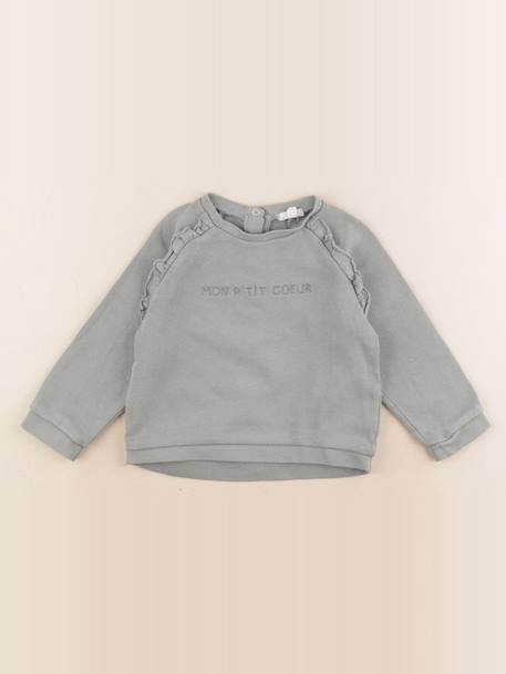 Sweat - 24 mois Vert 1 - vertbaudet enfant 