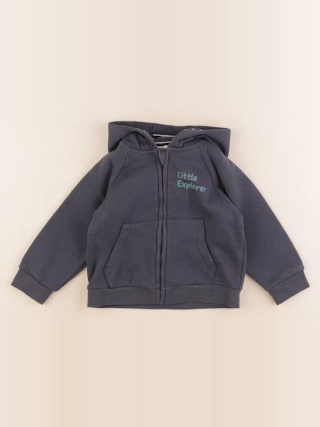 Sweat - 24 mois Gris 1 - vertbaudet enfant 