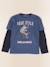 Tee-shirt - 12 ans Bleu 1 - vertbaudet enfant 