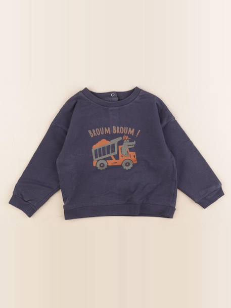 Sweat - 24 mois Bleu 1 - vertbaudet enfant 